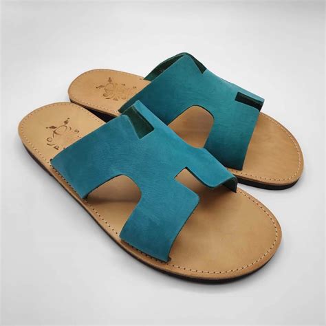 hermes slides men|Hermes men's sandals street style.